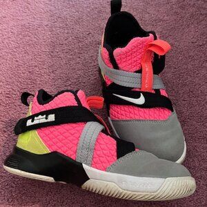 Nike Lebron - girls neon sneakers